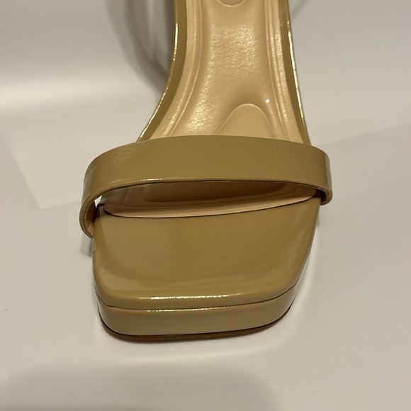 Jessica Simpson Adonia Two-Piece Platform Dress Sandals Beige Size 9.5 - Picture 3 of 6